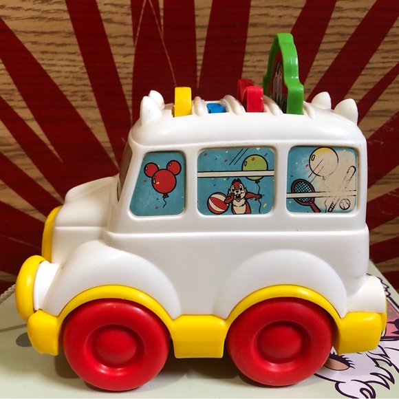 Vintage Disney Pull String Pop-Up Car - Picture 2 of 9